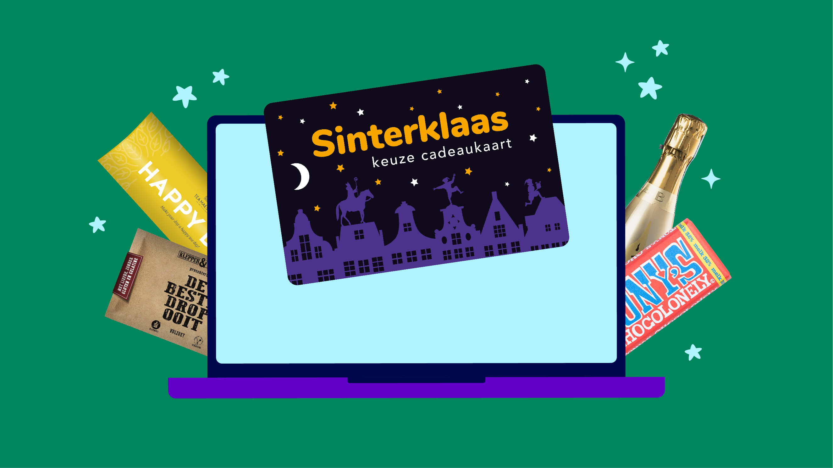 Sinterklaas Keuze Cadeaukaart duurzaam